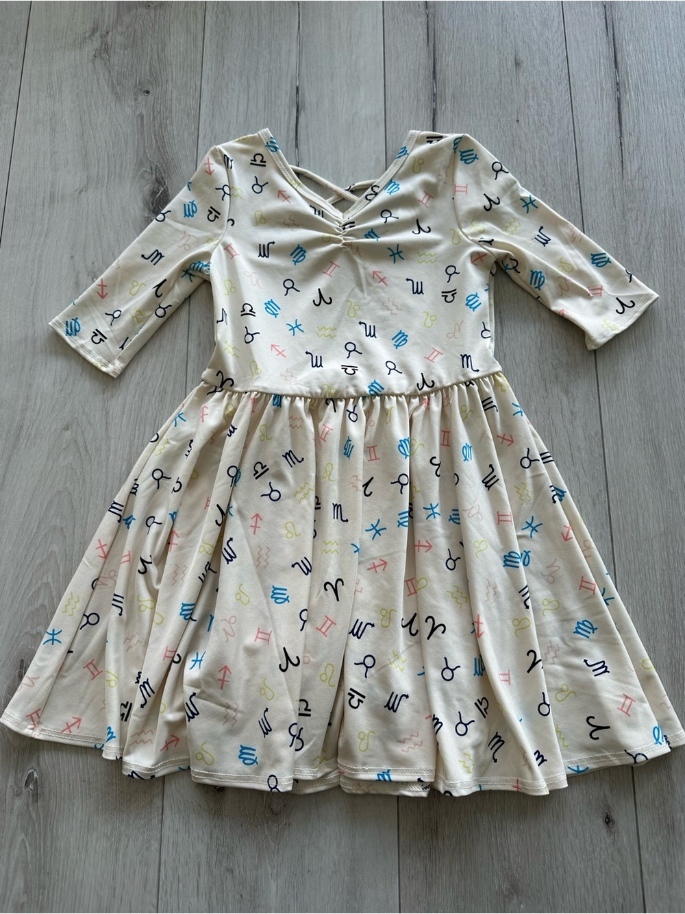 Dot Dot Smile Ballerina Dress Luna Zodiac 3/4 NWT